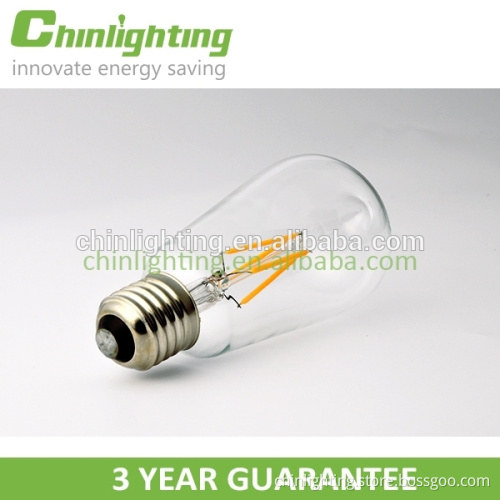 UL vintage led filament bulb vintage ST64 edison bulb S21 gold finish 720LM